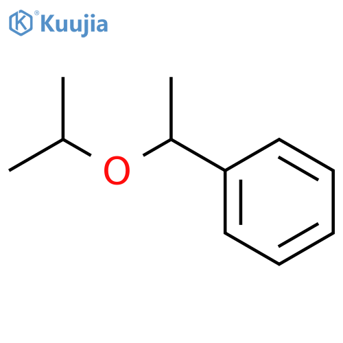 Benzene, [1-(1-methylethoxy)ethyl]- structure