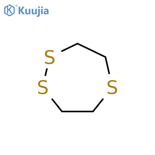 1,2,5-Trithiepane structure