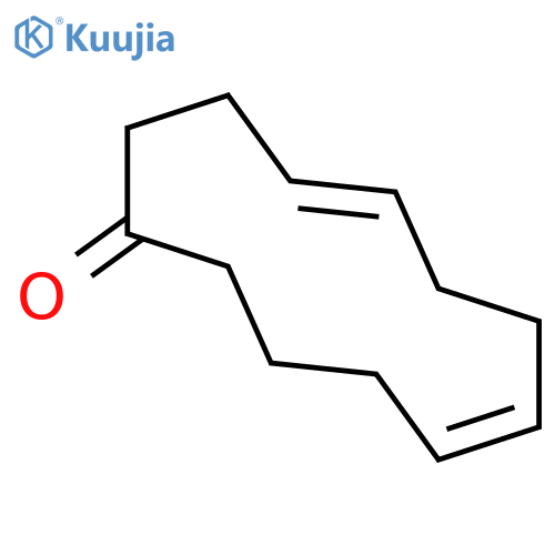 4,8-Cyclododecadien-1-one, (4E,8Z)- structure