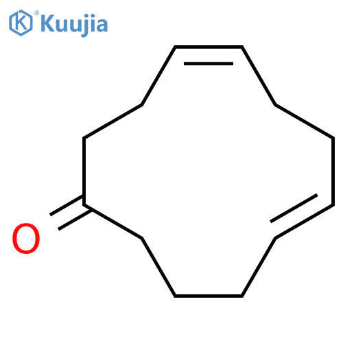 4,8-Cyclododecadien-1-one, (4Z,8E)- structure