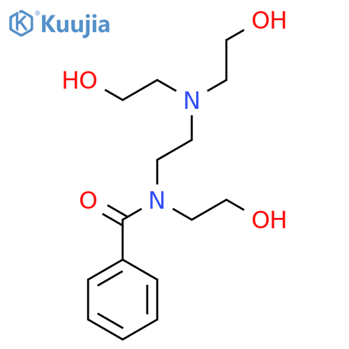 Benzamide, N-[2-[bis(2-hydroxyethyl)amino]ethyl]-N-(2-hydroxyethyl)- structure