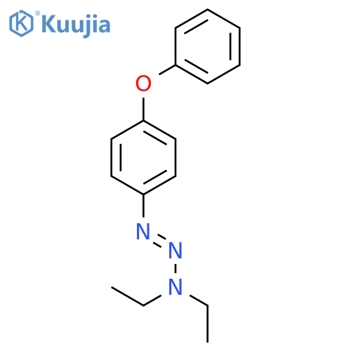 1-TRIAZENE, 3,3-DIETHYL-1-(4-PHENOXYPHENYL)- structure