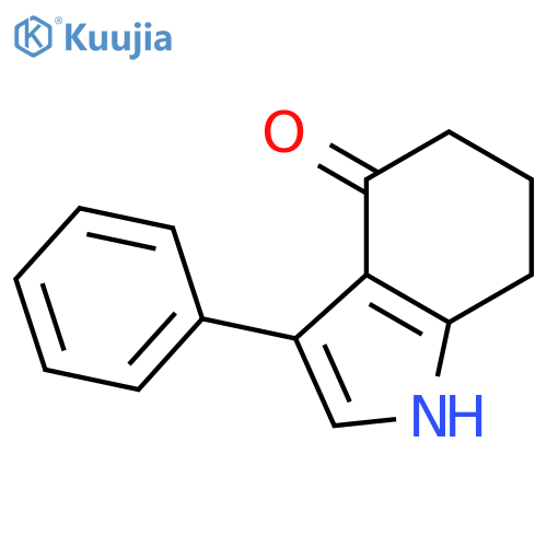 3-phenyl-4,5,6,7-tetrahydro-1H-indol-4-one structure