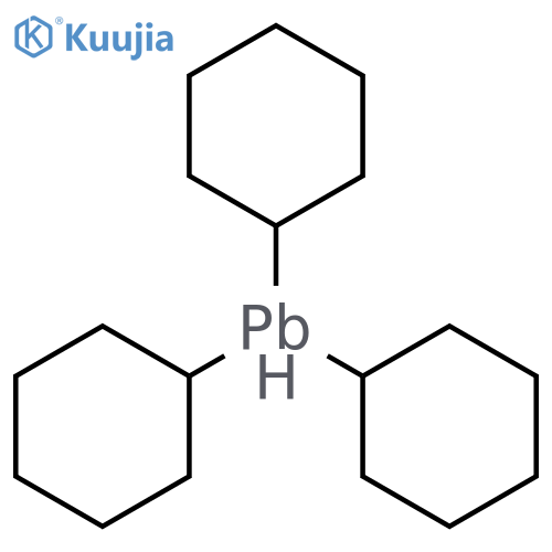 Plumbyl, tricyclohexyl- structure