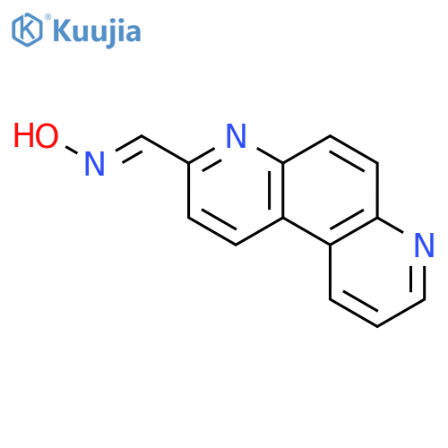4,7-PHENANTHROLINE-3-CARBOXALDEHYDE, OXIME structure