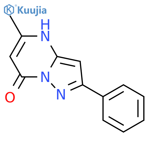 5-methyl-2-phenyl-4H,7H-pyrazolo[1,5-a]pyrimidin-7-one structure
