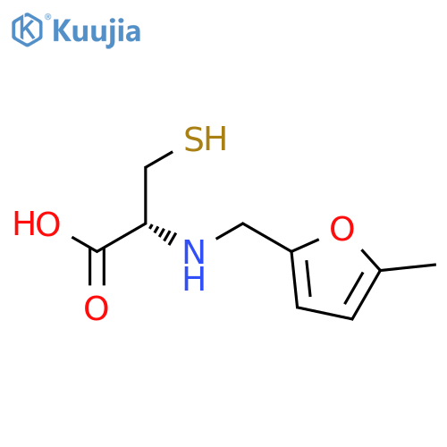 L-Cysteine, N-[(5-methyl-2-furanyl)methyl]- structure