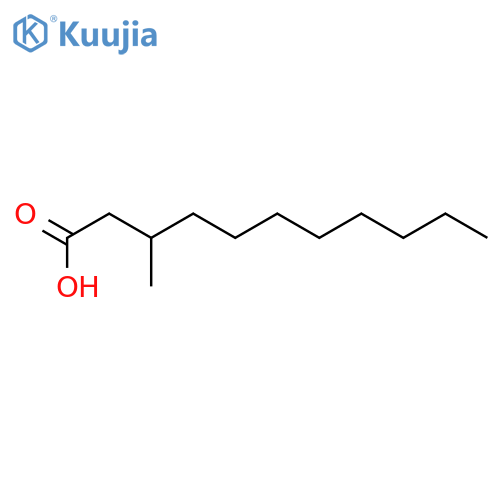 3-methylundecanoic acid structure