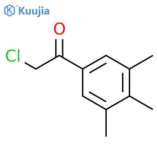 Ethanone, 2-chloro-1-(3,4,5-trimethylphenyl)- structure