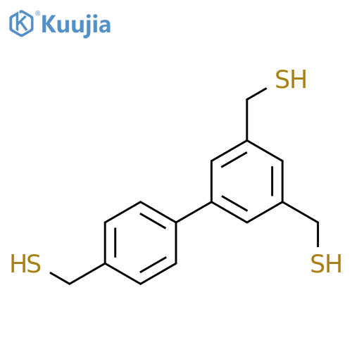 [1,1'-Biphenyl]-3,4',5-trimethanethiol structure