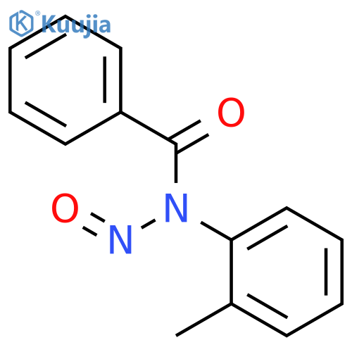 BENZAMIDE, N-(2-METHYLPHENYL)-N-NITROSO- structure