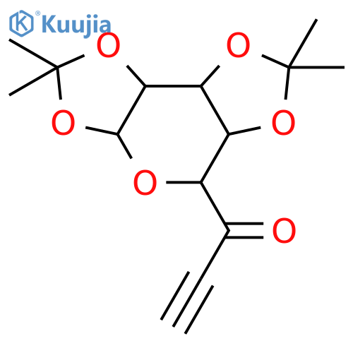1-(2,2,7,7-tetramethyltetrahydro-3aH-bis[1,3]dioxolo[4,5-b:4',5'-d]pyran-5-yl)prop-2-yn-1-one (non-preferred name) structure