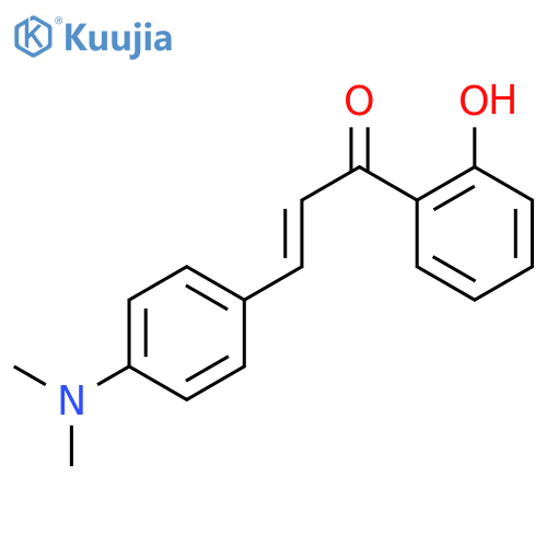2-Propen-1-one, 3-[4-(dimethylamino)phenyl]-1-(2-hydroxyphenyl)-,(2E)- structure