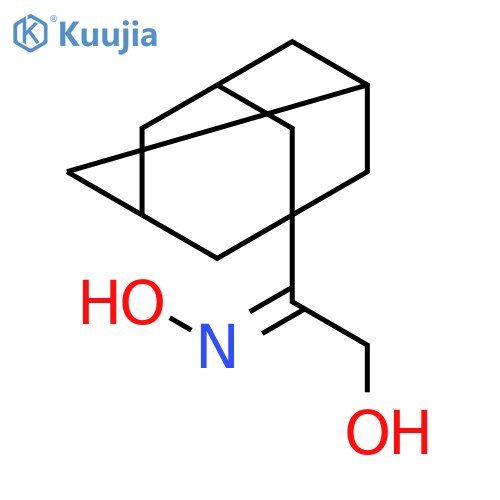 (2Z)-2-(hydroxyimino)-2-(tricyclo[3.3.1.1~3,7~]dec-1-yl)ethanol structure