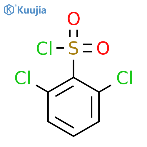 2,6-dichlorobenzene-1-sulfonyl chloride structure