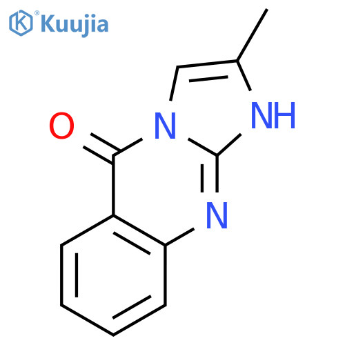 Imidazo[2,1-b]quinazolin-5(1H)-one, 2-methyl- structure