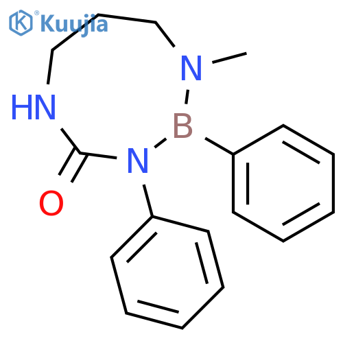 1,3,5,2-TRIAZABOROCIN-4(1H)-ONE, HEXAHYDRO-1-METHYL-2,3-DIPHENYL- structure
