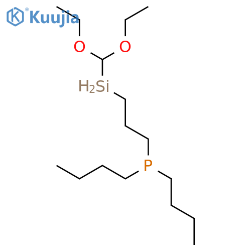 PHOSPHINE, DIBUTYL[3-(DIETHOXYMETHYLSILYL)PROPYL]- structure