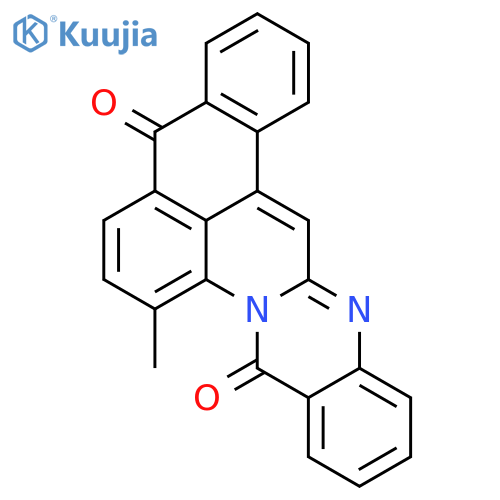 Naphtho[1',2',3':4,5]quino[2,1-b]quinazoline-5,10-dione, 8-methyl- structure