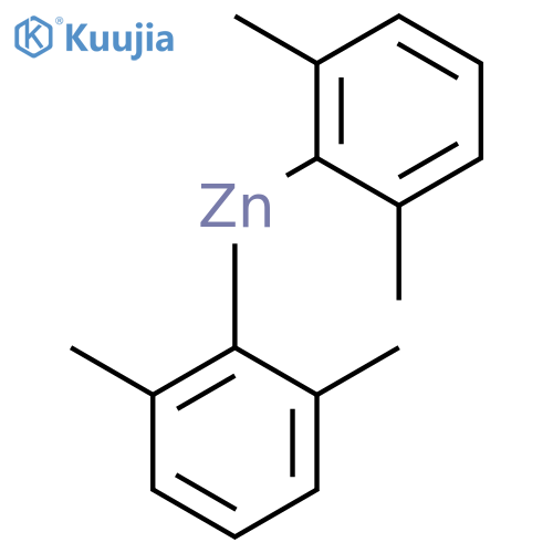 Zinc, bis(2,6-dimethylphenyl)- structure