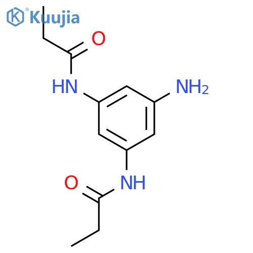 Propanamide, N,N'-(5-amino-1,3-phenylene)bis- structure