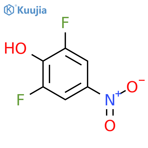 2,6-Difluoro-4-nitrophenol structure