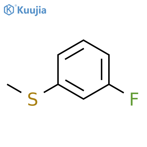 3-Fluorothioanisole structure