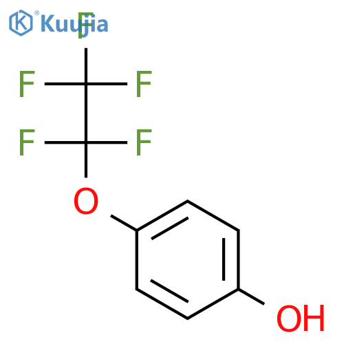 4-(1,1,2,2,2-Pentafluoroethoxy)phenol structure