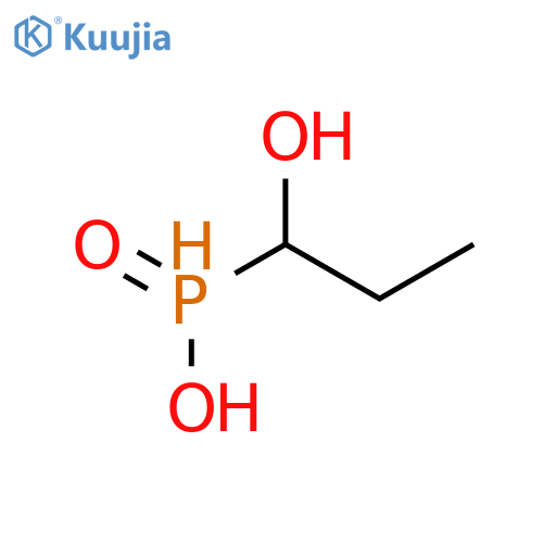 Phosphinic acid, (1-hydroxypropyl)- structure