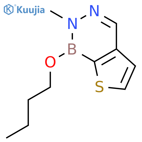 1-Butoxy-2-methyl-1,2-dihydrothieno[2,3-d][1,2,3]diazaborinine structure