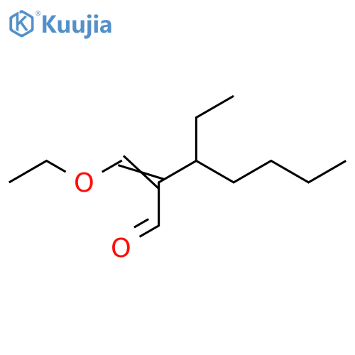 Heptanal, 2-(ethoxymethylene)-3-ethyl- structure