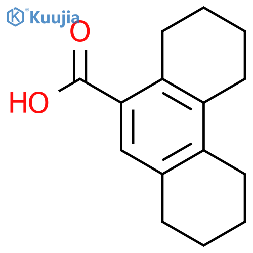 1,2,3,4,5,6,7,8-octahydrophenanthrene-9-carboxylic Acid structure