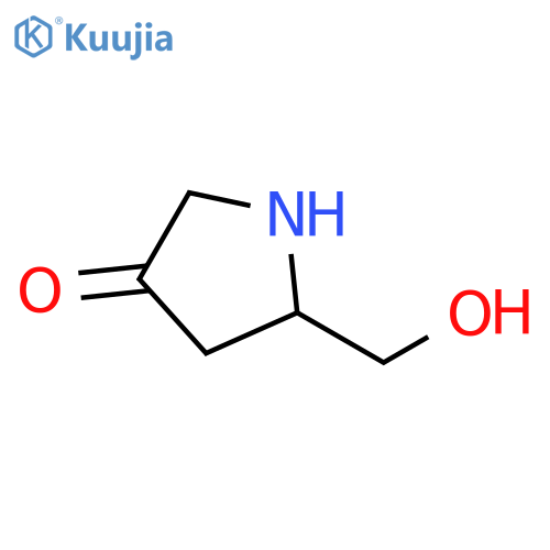 3-Pyrrolidinone, 5-(hydroxymethyl)- structure