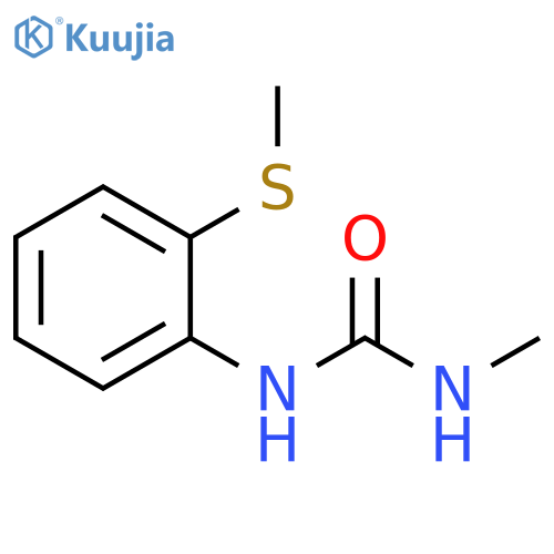 Urea, N-methyl-N'-[2-(methylthio)phenyl]- structure