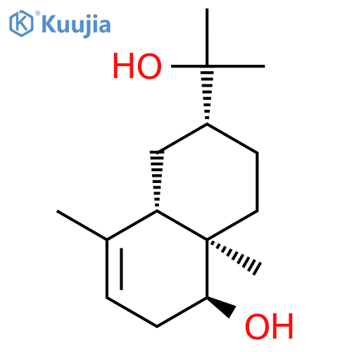 3-Eudesmene-1β,11-diol structure