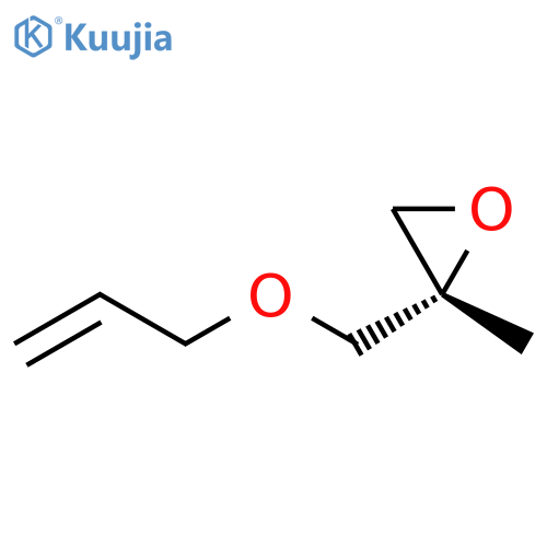 Oxirane, 2-methyl-2-[(2-propenyloxy)methyl]-, (2S)- structure