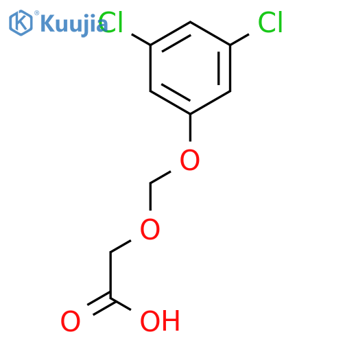 Acetic acid, (3,5-dichlorophenoxy)methoxy- structure