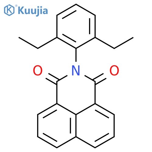 1H-BENZ[DE]ISOQUINOLINE-1,3(2H)-DIONE, 2-(2,6-DIETHYLPHENYL)- structure