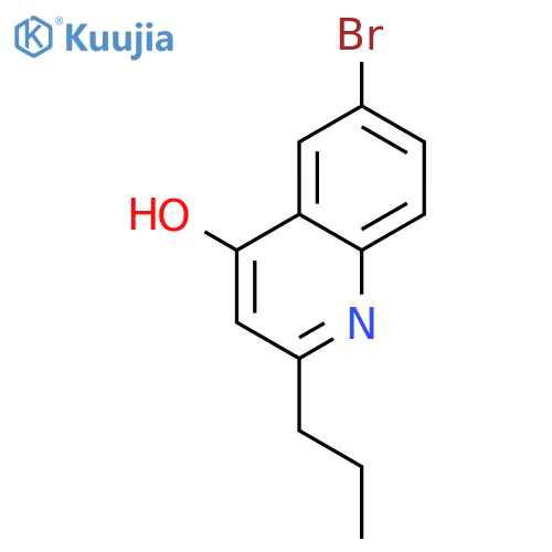6-Bromo-2-propylquinolin-4-ol structure