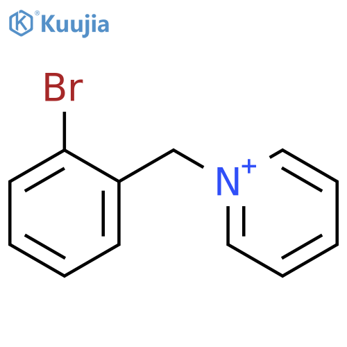 Pyridinium, 1-[(2-bromophenyl)methyl]- structure