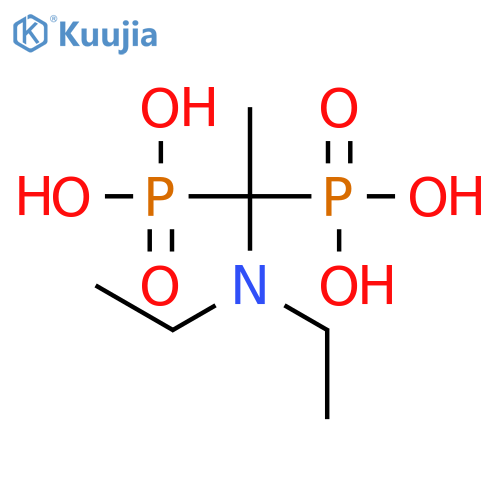 Phosphonic acid, [1-(diethylamino)ethylidene]bis- structure
