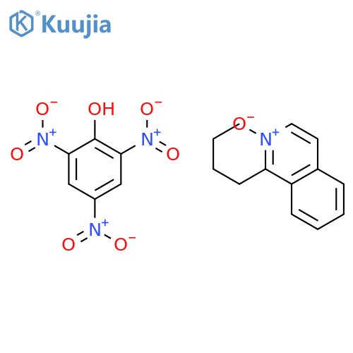 ISOQUINOLINE, 1-BUTYL-, 2-OXIDE, COMPD. WITH 2,4,6-TRINITROPHENOL (1:1) structure