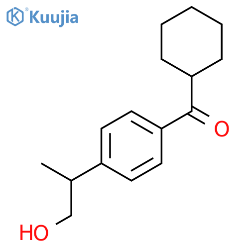 METHANONE, CYCLOHEXYL[4-(2-HYDROXY-1-METHYLETHYL)PHENYL]- structure