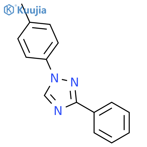 1H-1,2,4-Triazole, 1-(4-methylphenyl)-3-phenyl- structure