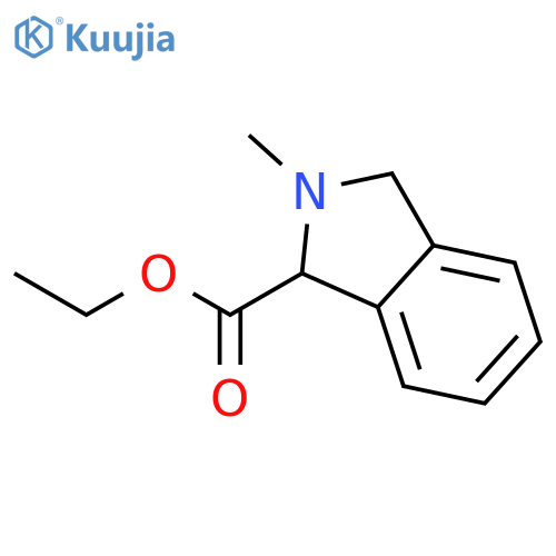 Ethyl 2-methylisoindoline-1-carboxylate structure