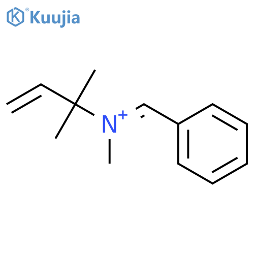 3-BUTEN-2-AMINIUM, N,2-DIMETHYL-N-(PHENYLMETHYLENE)- structure