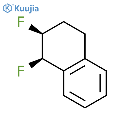 (1R,2S)-1,2-difluoro-1,2,3,4-tetrahydronaphthalene structure