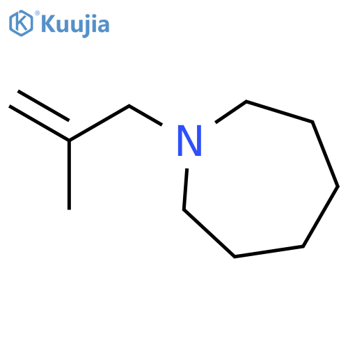1H-AZEPINE, HEXAHYDRO-1-(2-METHYL-2-PROPENYL)- structure