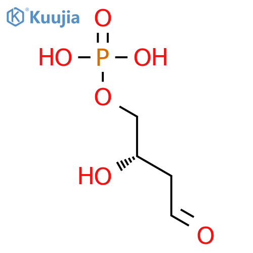 Butanal, 3-hydroxy-4-(phosphonooxy)-, (3S)- structure