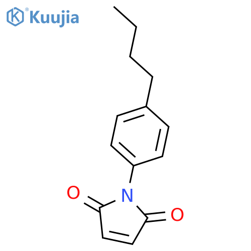 1-(4-Butylphenyl)-2,5-dihydro-1H-pyrrole-2,5-dione structure